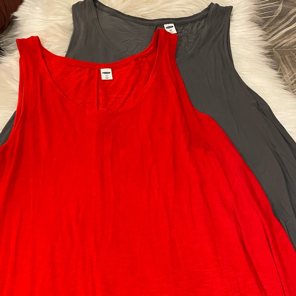 Old Navy Luxe Swing Tank Bundle